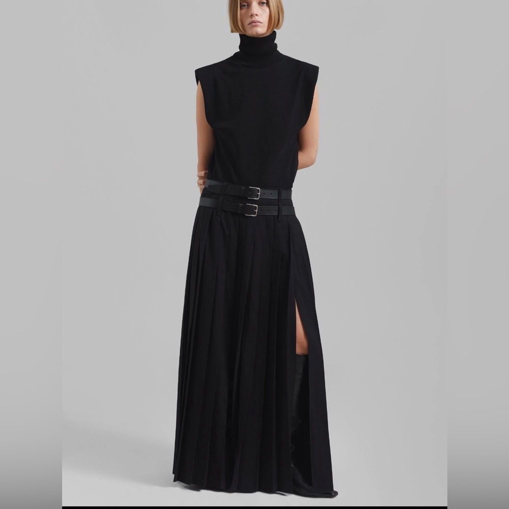 The Frankie Shop Black Maxi Skirt